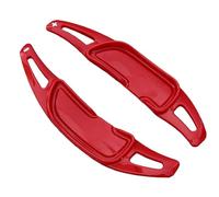 HBAEWEO Paletas De Cambio De Marchas Para Mercedes-Benz Para AMG A35 A45 C63 E63 S63 G63 C43 CLA GLA GLC GLS GLE 2016-2019 Levas De Volante(Red)
