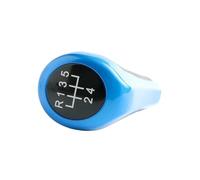 HBAEWEO Perilla de Cambio de Marchas Cubierta De Pomo De Cambio De Marchas Para BMW Para Serie 1, 3, 5, 6, E90, E91, E92, E46, E53, E81, E82, E83, E87, E60, E61, E63, E65, X1, X3, X5(5Speed Blue)