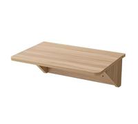HBALDTEDC Mesa Colgante Plegable de Pared, Functional Hanging Desk,Murphy Desk Foldable with One Click(Wood Color,40 * 60cm)