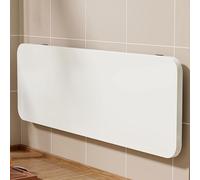 HBALDTEDC Mesa Colgante Plegable de Pared， Multiple Styles Available,Strong Load-Bearing Capacity,Easy to Install,Suitable(White,90 * 20cm)