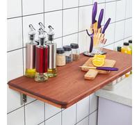 HBALDTEDC Mesa Colgante Plegable de Pared， Suitable for Small Spaces，Strong Load-Bearing Capacity,Easy to Install,Suitable(100 * 40cm)