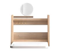 HBALDTEDC Mesa Colgante Plegable de Pared， Wall-Mounted Table,Wood Floating Desk For Wall,Hanging Table For Apartment,Study,Bedroom(40 * 32cm)
