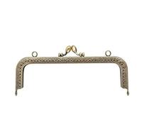 HBALDTEDC Monedero de Metal, Marco de Bolso con Cierre de Beso, Cierre de Beso de Metal Vintage, Cierre de Beso, Cierres for Bolso, Manualidades de Bricolaje, Cierre de Beso(20cm-)