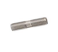 HBALDTEDC Pernos de Dos Cabezas, Pernos prisioneros de Doble Extremo de Acero Inoxidable 304 M3-M16, Paquete de 23 Piezas(170mm,M12)