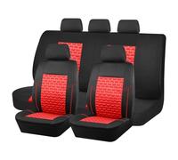 HBANMK Funda Asiento Coche para Opel Grandland X 5-Seat 2017 2018 2019 2020 2021 2022-2026, Protector de Asiento, Comodidad Transpirable, Protección Completa Delantera y Trasera, Suavidad,E Red