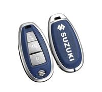 HBANMK Funda para Llave de Coche para Suzuki Vitara S-Cross Alivio SX4, Carcasa Llave para Mando, Cubierta Llaves Coche, Accesorios Cubierta Funda Protectora para Llave de Coche,B Blue