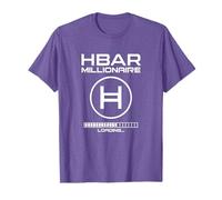 HBAR Crypto MILLIONAIRE Hedera Hashgraph Token Blockchain Camiseta