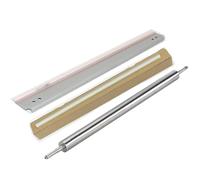 HBArzTKpg Barra lubricante de Limpieza del Segundo Rodillo de Transferencia 059K86844 V80 Compatible con Versant 80 180 2100 V80 V180 V2100 V3100 2º Rodillo BTR(1SET Metal)