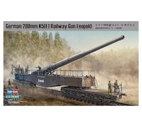 (HBB82903) - Hobbyboss 1:72 - German 280mm K5(E) Railway Gun Leopold