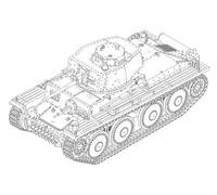 (HBB82956) - Hobbyboss 1:72 - German Pz.Kpfw. 38(t) Ausf.E/F