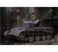 Maqueta De Tanque Alemán Flakpanzer V Ausf. A Hobby Boss 84535 1/35