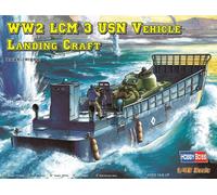 Maqueta Ww2 Lcm 3 USN Vehicle Landing Craft HOBBY BOSS 84817 1/48ème Maqueta C