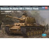Hobbyboss 84818 - 1:48 Alemán Pz.kpfw KV-1 756 (R) Depósito Nuevo