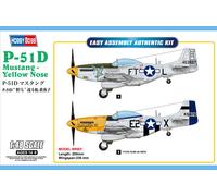 Hobby Boss 085808 1/48 P-51D Mustang plástico Maqueta de, Modelo Ferrocarril Accesorio Modelismo