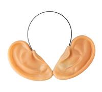 Hbbgdiy Diadema con orejas grandes, diadema gigante con orejas de comedia novedosa, postizas ajustables y extraíbles para el Día del Libro, Halloween, cuento de hadas, Blancanieves, dibujos animados.