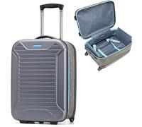 HBBursts Equipaje Plegable, Caja De Almacenamiento Liviana, Maletín Rígido con Ruedas, Resistente A Caídas Y Presión, No Es Fácil De Deformar (Color : Blue, Size : 20inch)