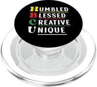 HBCU College Humbled Blessed Creative Unique Black History PopSockets PopGrip para MagSafe