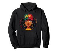 HBCU Educado Histórico Negro Universitario Graduado Mujeres Niños Sudadera con Capucha