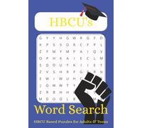 HBCU Word Search Puzzle Book: Word Searches with Easy to Read Print about HBCU's, College Life, Black Joy and More | 6x9 inches, 50 pages | 20+ ... ... Vacations, Birthdays, Holidays and Free Times