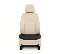 HBDSMLPL Cojín de Gel Tejido de Refrigeración 3D Cojín Asiento Coche Conductor Fina, Transpirable y Cómoda para Automóviles, Sillas de Oficina, etc.,Black-PolkaDotsForm-Seatcushion