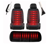 HBDSMLPL Súper cálido , Funda para Asiento De Coche, Funda de Asiento de Franela súper cálida,Main+Auxiliary+rearseat