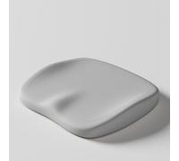 HBDTNTKF Cojines Asientos De Coche para X5 G05 2018-2023, Cojín Asiento Conductor Elevador Ergonómico Espuma Viscoelástica Almohadilla Accesorios,A-Grey