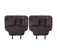 HBDTNTKF Protector Asiento Coche Respaldo para VW Atlas Bulli ID.3 Pure ID.4 Pure ID.6, Anti Patadas Alfombrilla Niños Suspensión Almacenamiento Bolsillo Interior Accesorios,C/Brown