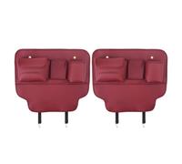 HBDTNTKF Protector Asiento Coche Respaldo para VW Atlas Bulli ID.3 Pure ID.4 Pure ID.6, Anti Patadas Alfombrilla Niños Suspensión Almacenamiento Bolsillo Interior Accesorios,A/Red
