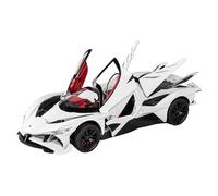 HBEUBUOEB Modelos Prefabricados Vehículos Motor 1:24 para Apollo EVO. Hermosos Adornos Mesa El Mejor Artículo Colección para Amantes Los Modelos Coches Regalo Ideal(White Original Box)