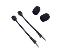 HBFQMDJLX Micrófono de repuesto para auriculares Cyrus Arctis1 Ice Gaming, conector chapado en oro, desmontable con cubierta de espuma