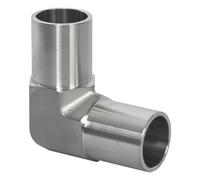 HBGNZU Conector de tubería de Soldadura automática de Codo, derrame, Acero Inoxidable 316L, Grado BA(12mm)