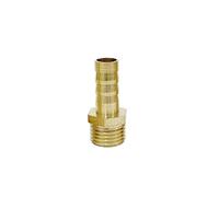 HBGNZU Conector de unión de tubería de latón con Cola de púas for Manguera con Rosca Macho BSP de 1/4"(13mm)