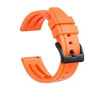 HBGRVCKS Quick Release Silicone Watch Band 20mm 22mm 24mm 26mm Rubber Watch Strap Universal Watch Strap For Men And Women Sport Watch Strap(Orange 2,22mm)