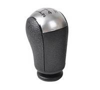 HBGURM Cambios Marcha Coche Funda Protectora Para Palanca De Cambios 5/6 Velocidades Para Ford Para Focus Para Mondeo MK2 MK3 S-MAX Y C-MAX(5 Speed Silver knob)