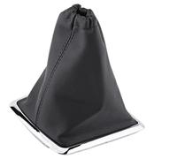 HBGURM Cambios Marcha Coche Para Ford Para Focus 2 MK2 FL MK3 MK4 Para Fiesta MK7 Para KUGA 2006-2013 Funda Protectora Para Pomo De Cambio Marchas Manual 5/6 Velocidades(Leather Case)
