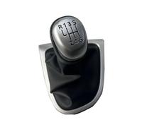 HBGURM Cambios Marcha Coche Para Renault Para Clio 4 IV MK4 2012-2019 Pomo De Palanca Cambios A La Izquierda Funda Protectora Cabezal Cambio Con Guardapolvo Para Caja(Matt 6 Speed)