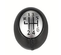 HBGURM Cambios Marcha Coche Pomo De Palanca Cambios 6 Velocidades Con Manillar Cuero Para Renault Para Megane MK3 Para Clio Y Para Laguna