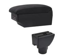 HBGURM Consola Central Reposabrazos CocheCaja Reposabrazos para Hyundai para Getz Caja De Almacenamiento Central Interior Retrofit con USB Accesorios De Coche(E1 White Line)