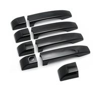 HBGURM Cubiertas Negras Brillantes Para Manijas De Puerta De Coche Para Land Rover Para Range Rover L322 2002-2012 Manilla Exterior Coche