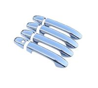 HBGURM Embellecedor Decorativo Para Manijas De Puerta De Coche Para Mercedes Para Benz Para Vito W447 Para Metris Para Valente Clase V 2014-2020 Manilla Exterior Coche(Silver handle)