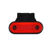 HBGURM Luces De Posición Lateral De 12V-24V Luces Reflectoras De Liquidación Para Isuzu Para Camión Remolque Furgoneta Feu Clignotant Latéral(B Red)