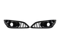 HBGURM Par De Rejillas Inferiores Para Parachoques Delantero De Coche Con Diseño De Panal De Malla Hueca Para Ford Para Fiesta MK7 Zetec S/Sport 2013-2017 (Gloss Black)