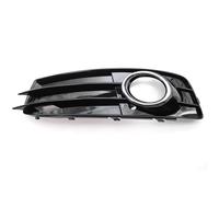 HBGURM Para A3 8P S-Line 2009-2012 8P0807682 8P0807681 Cubierta bisel la luz antiniebla automóvil Rejilla de la lámpara del parachoques delantero (Chrome left)