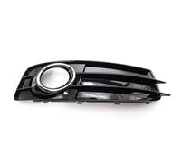 HBGURM Para A3 8P S-Line 2009-2012 8P0807682 8P0807681 Cubierta bisel la luz antiniebla automóvil Rejilla de la lámpara del parachoques delantero (Chrome right)