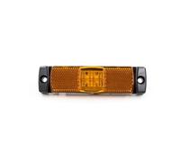 HBGURM Para Ford Para Camión 10 Uds 12V 24V Luz De Posición Lateral De Camión Luces De Remolque Luces Reflectoras De Liquidación De Paletas Feu Clignotant Latéral(10x amber)