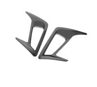 HBGURM Para Ford Para Focus Hatchback MK4 2019 2020 2 Piezas De Fibra De Carbono Cubierta Del Marco De La Luz Antiniebla Trasera Embellecedora