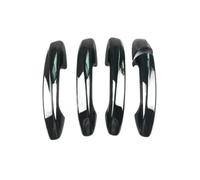 HBGURM Para Mercedes Para Benz Clase S W222 2014-2020 LHD Etiquetas Para Manijas De Puerta Manilla Exterior Coche(Black 0 sensor)