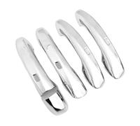 HBGURM Para Mercedes Para Benz Clase S W222 2014-2020 LHD Etiquetas Para Manijas De Puerta Manilla Exterior Coche(Silver 4 sensor)