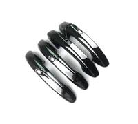 HBGURM Para Mercedes Para Benz Clase S W222 2014-2020 LHD Etiquetas Para Manijas De Puerta Manilla Exterior Coche(Black 4 sensor)