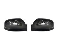 HBGURM para Mercedes para Benz para Viano W639 2011 2012 2013 2014 2015 A0008111222 A0008111322 1 Par Espejo Retrovisor Cubierta Shell Carcasa (Matte Black)